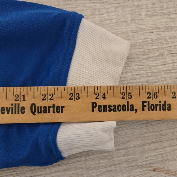 New York Mets MLB Stitches Embroidered Track Zip Up Jacket Mens Size XXL EUC Bas - Picture 6 of 6